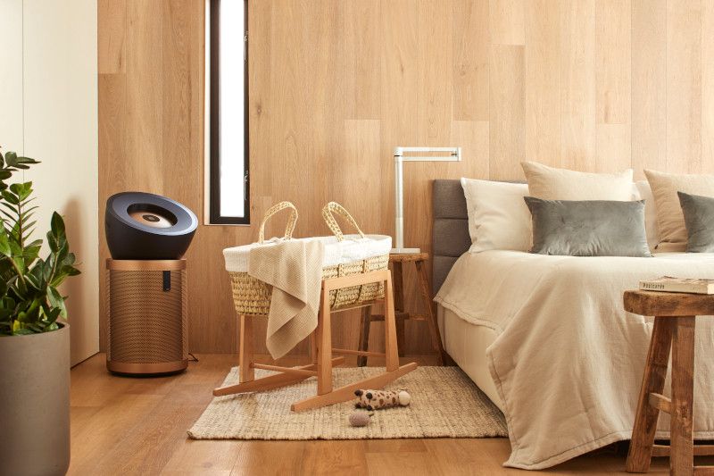 Purificateur BP Dyson dans une chambre